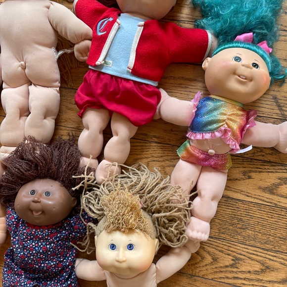 7 Cabbage Patch Kids Toy Dolls Lot Collection Coleco Vintage CPK Boy Girls Rare - Picture 3 of 9